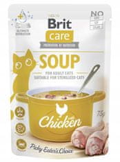 Brit Care Cat Soup Chicken Sáček 75G