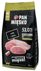 Pan Mięsko Krmivo Suché Pro Kočky - Krůta A Husa Křupky S 1,6Kg