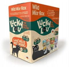 Lucky Lou Lifestage Adult Wild Mix-Box Sáčky 6X125G