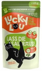 Lucky Lou Lifestage Adult Hovězí A Divoký Sáček 125G