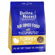 DOLINA NOTECI Superfood Air Dried Kočka Krůtí Jídlo 1Kg