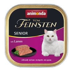 ALL FOR CATS Animonda Vom Feinsten Cat Senior S Jehněčím Tácem 100G