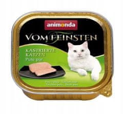 ALL FOR CATS Animonda Vom Feinsten Mildes Menu S Krůtím Masem Tác 100G