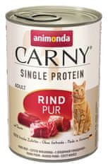 ALL FOR CATS Animonda Carny Single Protein Adult Hovězí Konzerva 400G