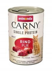 ALL FOR CATS Animonda Carny Single Protein Adult Hovězí Konzerva 400G