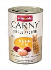 ALL FOR CATS Animonda Carny Single Protein Adult Kuřecí Konzerva 400G