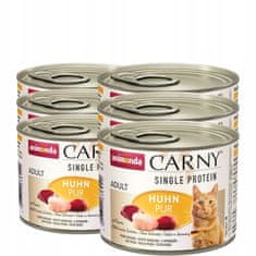 ALL FOR CATS Animonda Carny Single Protein Adult Kuřecí Konzerva 200G