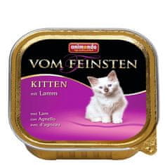 ALL FOR CATS Animonda Vom Feinsten Cat Kitten S Jehněčím Masem Tác 100G