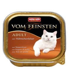 ALL FOR CATS Animonda Vom Feinsten Cat Adult S Kuřecími Játry Tácek 100G