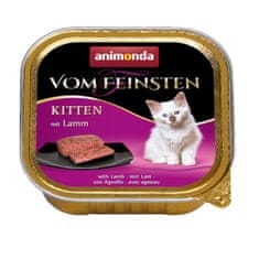 ALL FOR CATS Animonda Vom Feinsten Cat Kitten S Jehněčím Masem Tác 100G