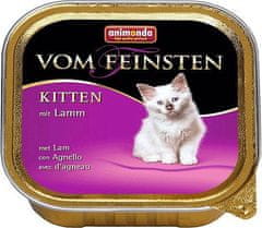 ALL FOR CATS Animonda Vom Feinsten Cat Kitten S Jehněčím Masem Tác 100G