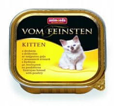 ALL FOR CATS Animonda Vom Feinsten Cat Kitten S Drůbežím Táckem 100G