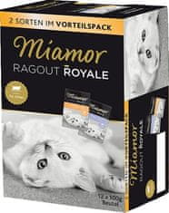 ALL FOR CATS Miamor Ragout Royale Mix Želé Kitten - Drůbež, Hovězí Sáček 12X100G