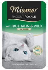 ALL FOR CATS Miamor Ragout Royale S Krůtím Masem A Zvěřinou V Omáčce Sáček 100G