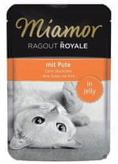 ALL FOR CATS Miamor Ragout Royale S Krůtím Masem V Želé Sáček 100G