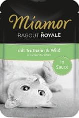 ALL FOR CATS Miamor Ragout Royale S Krůtím Masem A Zvěřinou V Omáčce Sáček 100G