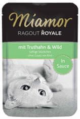 ALL FOR CATS Miamor Ragout Royale S Krůtím Masem A Zvěřinou V Omáčce Sáček 100G