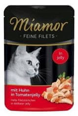 ALL FOR CATS Miamor Feine Filets Kuře & Želé Rajčatový Sáček 100G