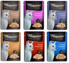 ALL FOR CATS Miamor Feine Filets Kuře & Želé Rajčatový Sáček 100G