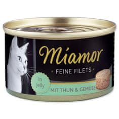 ALL FOR CATS Miamor Feine Filets Dose Thunfisch & Gemuse - Tuňák A Zelenina 100G