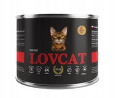 ALL FOR CATS Lovcat Pure Beef Konzerva 200G