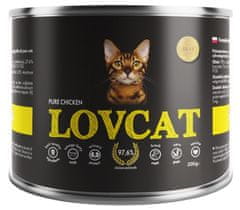 ALL FOR CATS Lovcat Pure Chicken Konzerva 200G