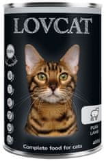 ALL FOR CATS Lovcat Pure Lamb Plechovka 400G