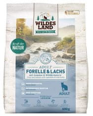 ALL FOR CATS Wildes Land Cat Classic Adult Forelle & Lachs 400G