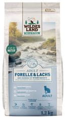 ALL FOR CATS Wildes Land Cat Classic Adult Forelle & Lachs 1,2 Kg