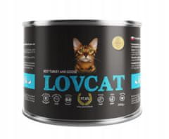 ALL FOR CATS Lovcat Best Turkey & Goose Konzerva 200G