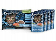 ALL FOR CATS Pawsome Adult Lachs - Losos Sáčky 4X85G