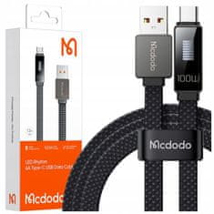 Mcdodo Mcdodo Usb-C Rychlonabíjecí Kabel Pro Samsung Xiaomi Typ C 6A 100W 1M Led