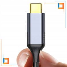 CO2 Co2 Kabel Usb-C Adaptér Portu Displeje Rozbočovač Usb Typ C Dp 8K 60Hz 2M