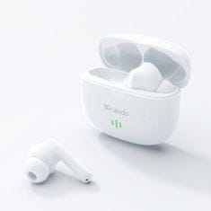 Mcdodo Mcdodo Bezdrátová Sluchátka Do Uší Bluetooth S Mikrofonem Pouzdro Bílé