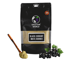 Kratom World BLACK CURRANT White Borneo 500g