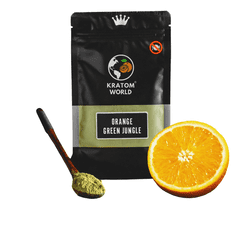 Kratom World ORANGE Green Jungle 100g