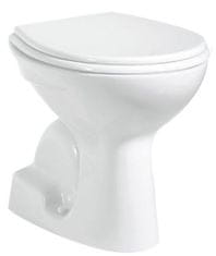 Creavit  WC mísa stojící, 36x54cm, spodní odpad, bílá - TP340