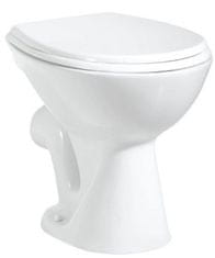 Creavit  WC mísa stojící, 36x47cm, zadní odpad, bílá - TP330