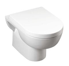 AQUALINE  MODIS závěsná WC mísa, 36x52cm, bílá - MD001