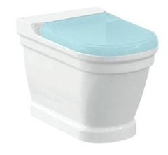 Creavit  ANTIK WC mísa kombi, zadní/spodní odpad, 37x63cm, bílá - AN360