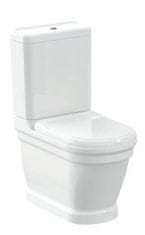 Creavit  ANTIK WC kombi, spodní/zadní odpad, bílá - WCSET08-ANTIK