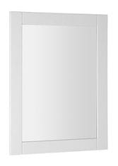 AQUALINE  FAVOLO zrcadlo v rámu 60x80cm, bílá mat - FV060