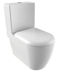 Creavit  GRANDE WC kombi XL, spodní/zadní odpad, bílá - GR360