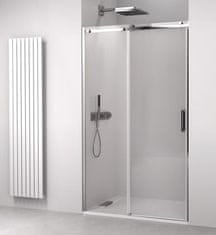 POLYSAN  THRON LINE SQUARE sprchové dveře 1600 mm, hranaté pojezdy, čiré sklo - TL5016-5002
