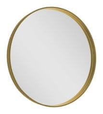 SAPHO  NOTION kulaté zrcadlo v rámu ø 70cm, zlato mat - NT700G