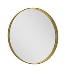 SAPHO  NOTION kulaté zrcadlo v rámu ø 60cm, zlato mat - NT600G
