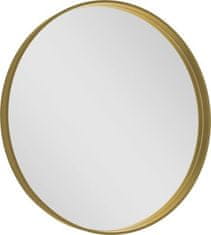 SAPHO  NOTION kulaté zrcadlo v rámu ø 80cm, zlato mat - NT800G