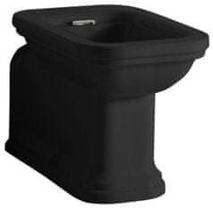 KERASAN  WALDORF bidet stojící 37x65cm, černá mat - 4120K7