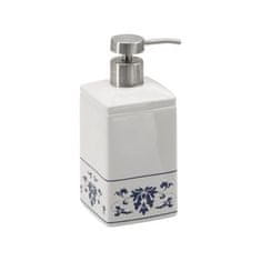 Gedy  CIXI dávkovač mýdla na postavení, porcelán, bílá/modrá - CX8189