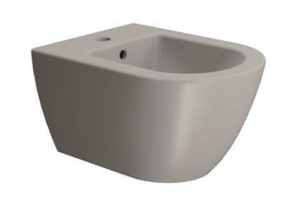 Gsi  PURA bidet závěsný 36x50cm, tortora mat - 8864105